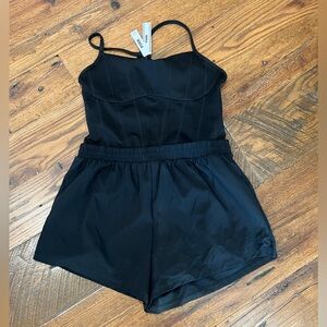 Victoria's Secret Black Romper